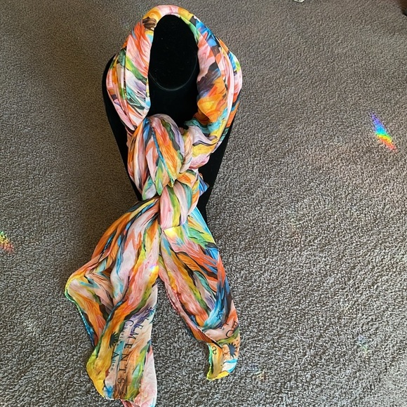 KLEMENTS LONDON 100% Silk Scarf – Artist Charlotte Allen - Picture 8 of 13